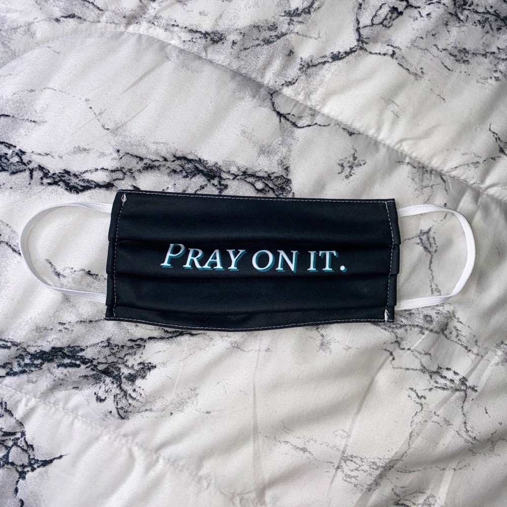 Pray On It Face Mask